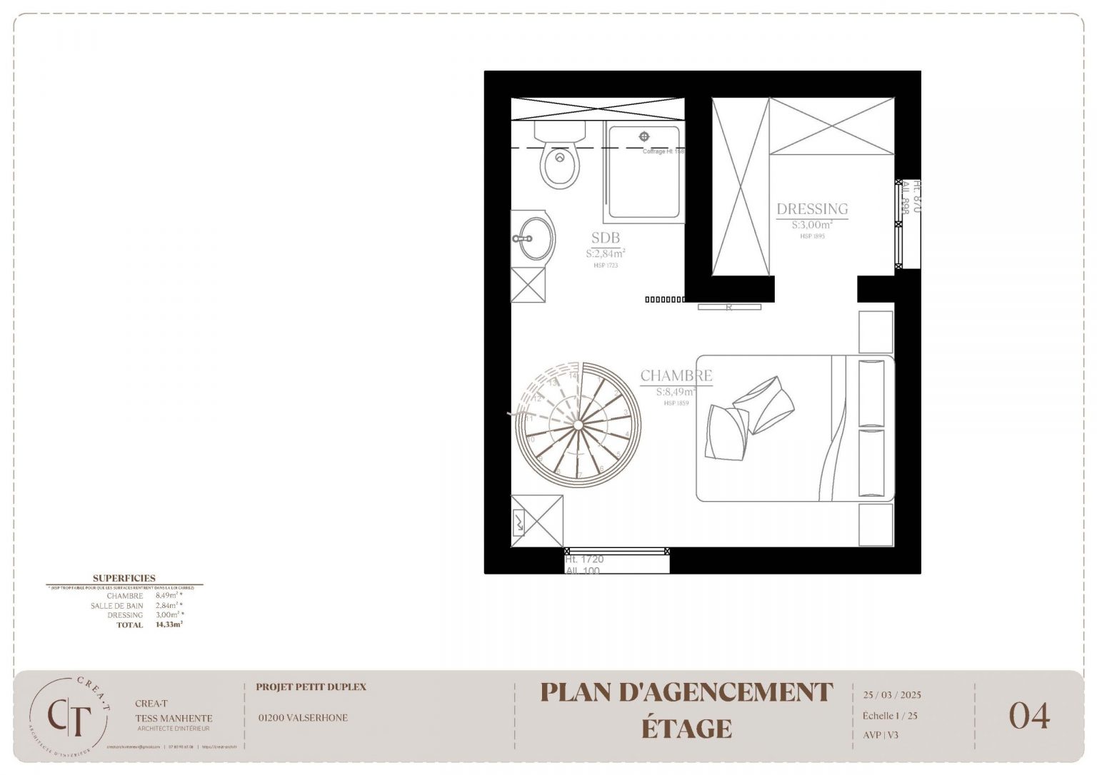 PETIT DUPLEX R+1