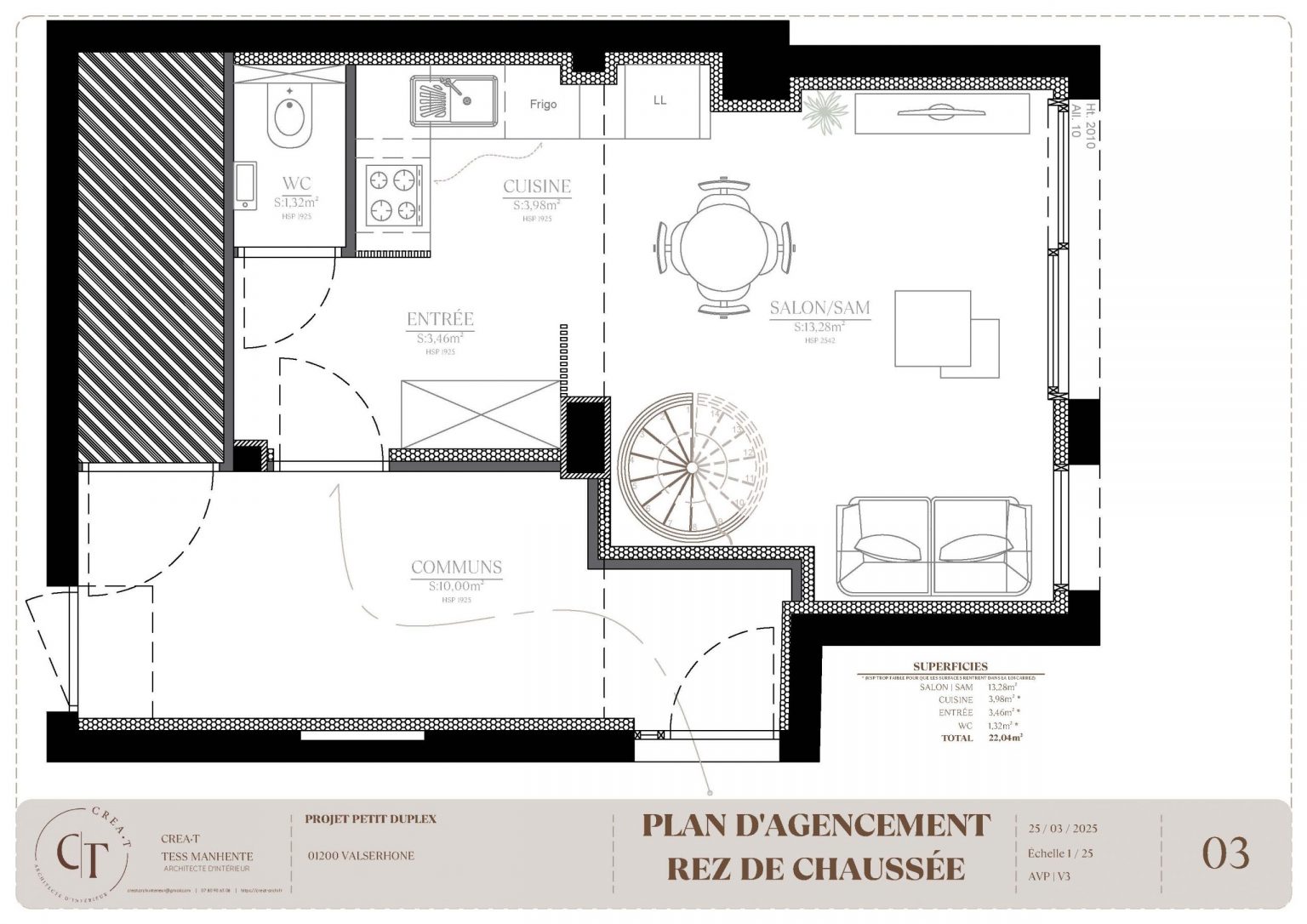 PETIT DUPLEX RDC