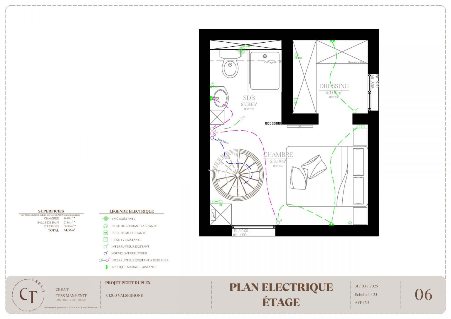 PETIT DUPLEX R+1 ELEC