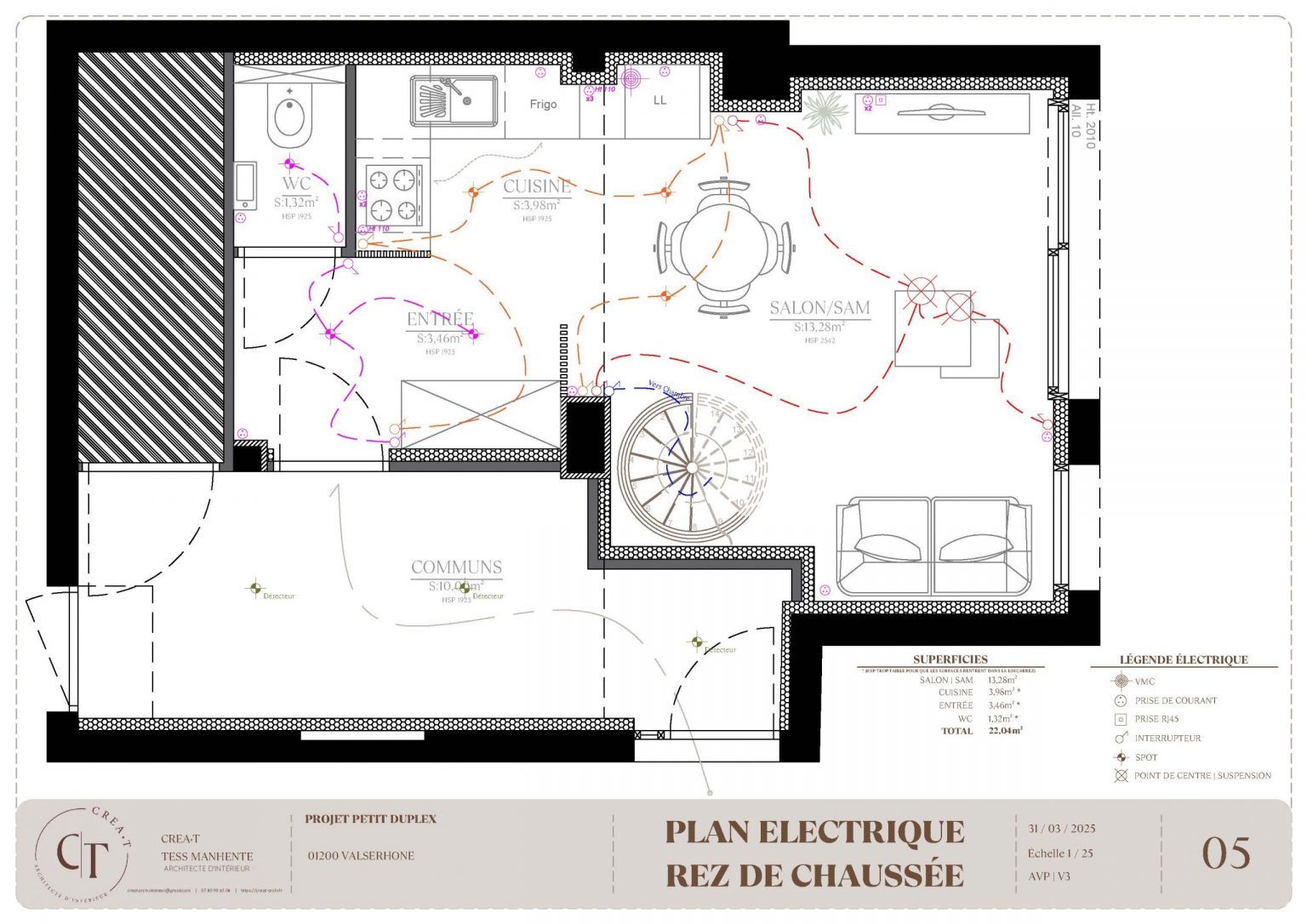 PETIT DUPLEX RDC ELEC